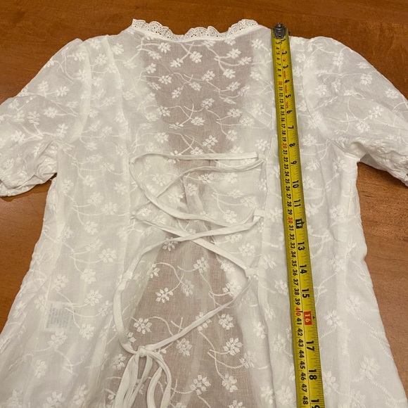 Princess Polly White Crop Top - Picture 7 of 9